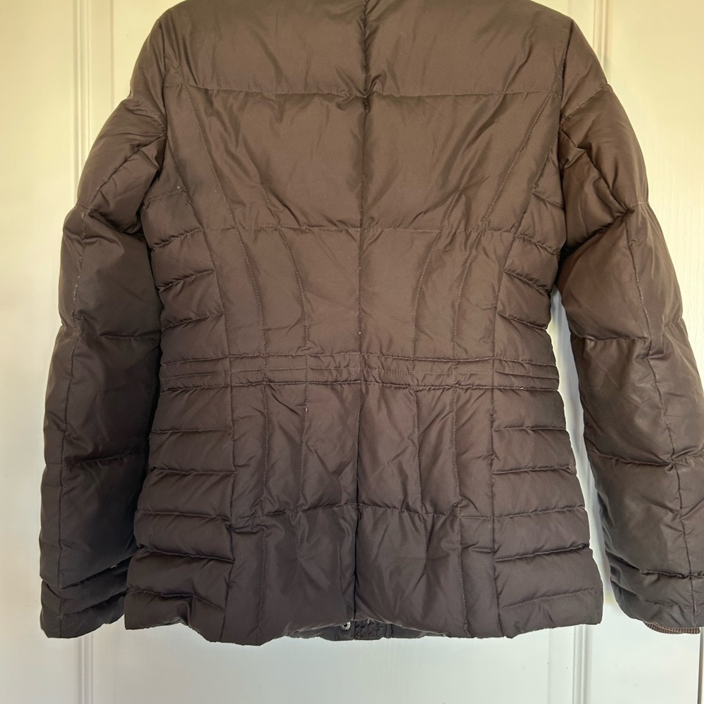 Esprit Brown Quilted Puffer Jacket - Picture 2 of 5